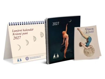 Lunární kalendář Krásné paní 2027-Žofie Kanyzová